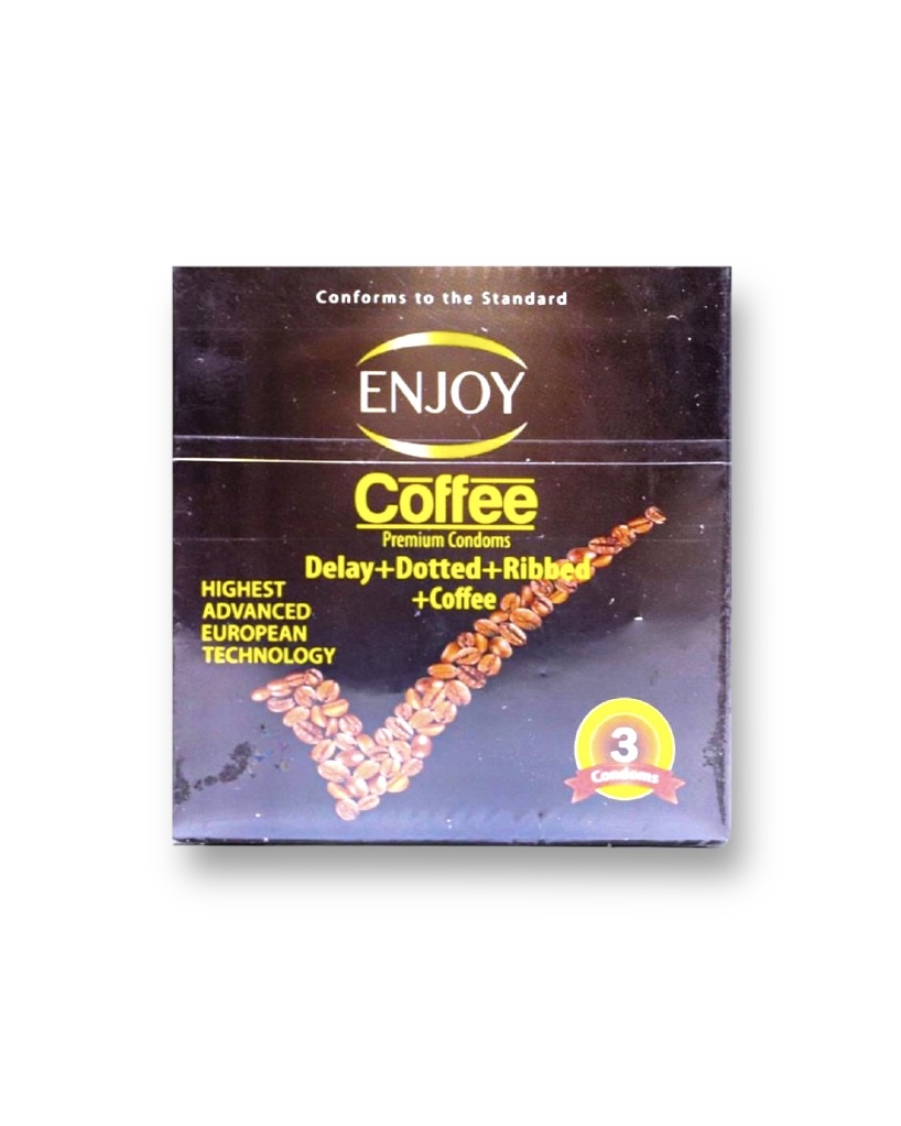 Enjoy coffee Premium Condoms 3Pcs