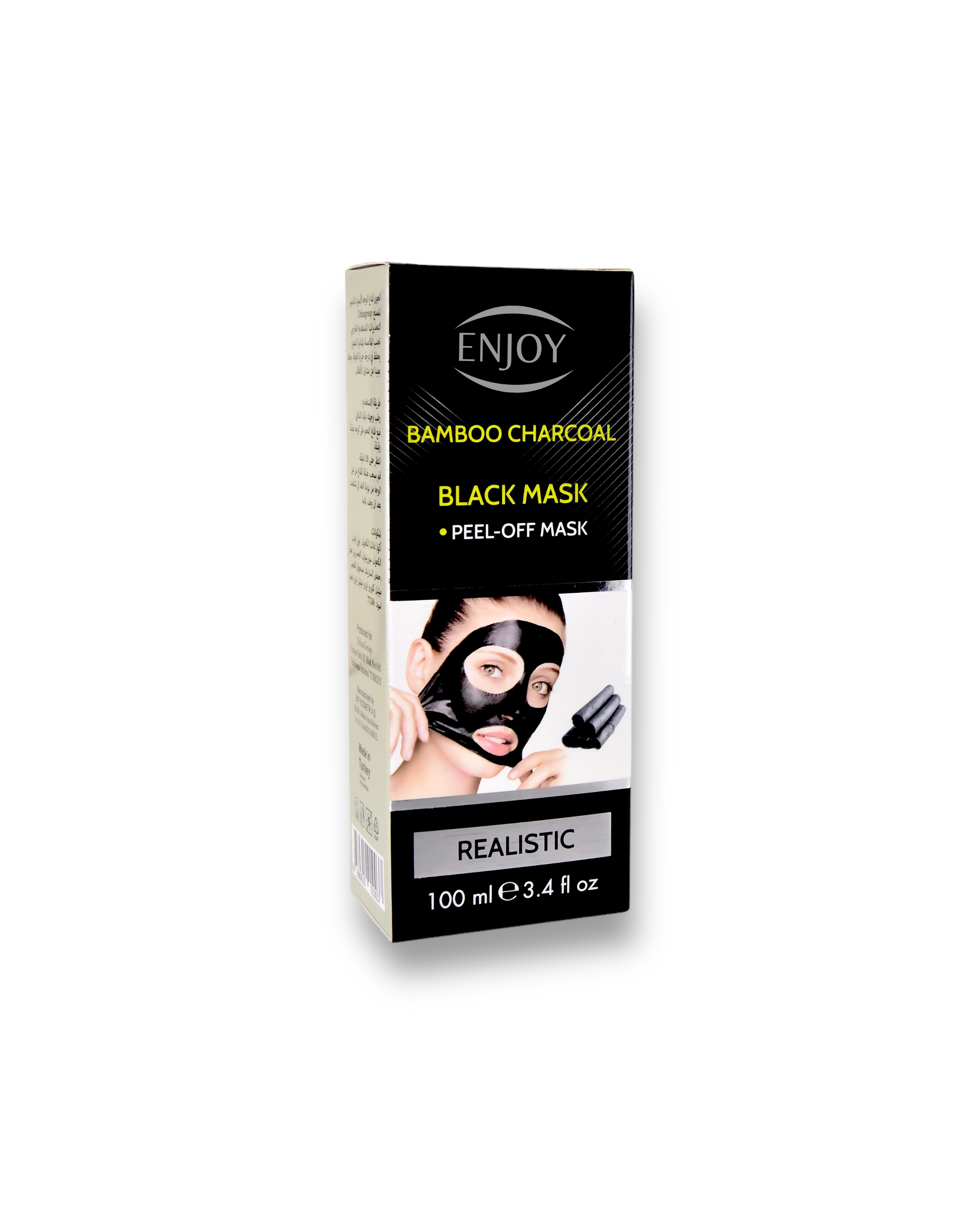 Enjoy Bamboo Charcoal  black Mask 100 ML