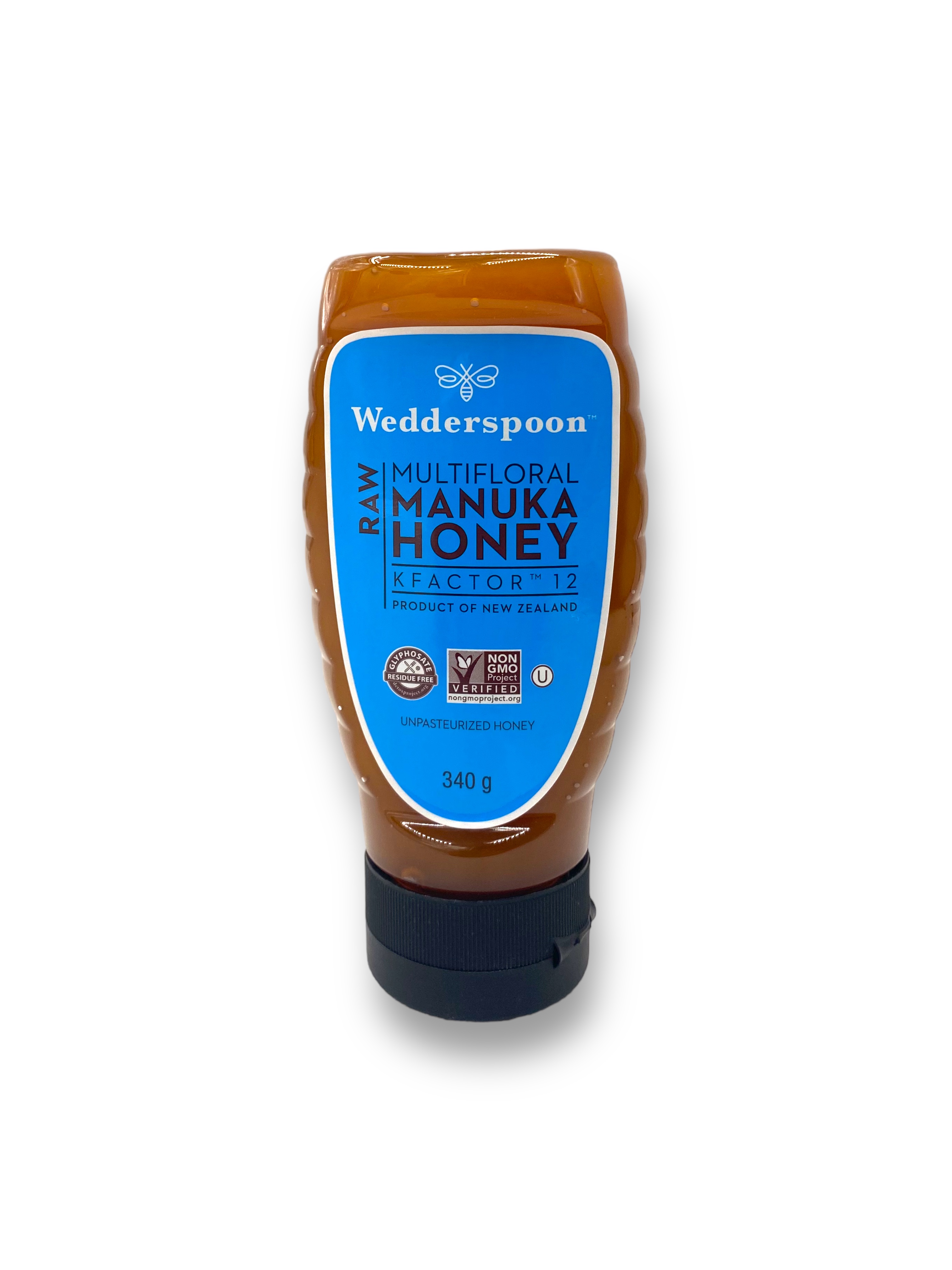 WEDDERSPOON MANUKA HONEY KFACTOR 12,340G.SQUEZE BOTTLE 