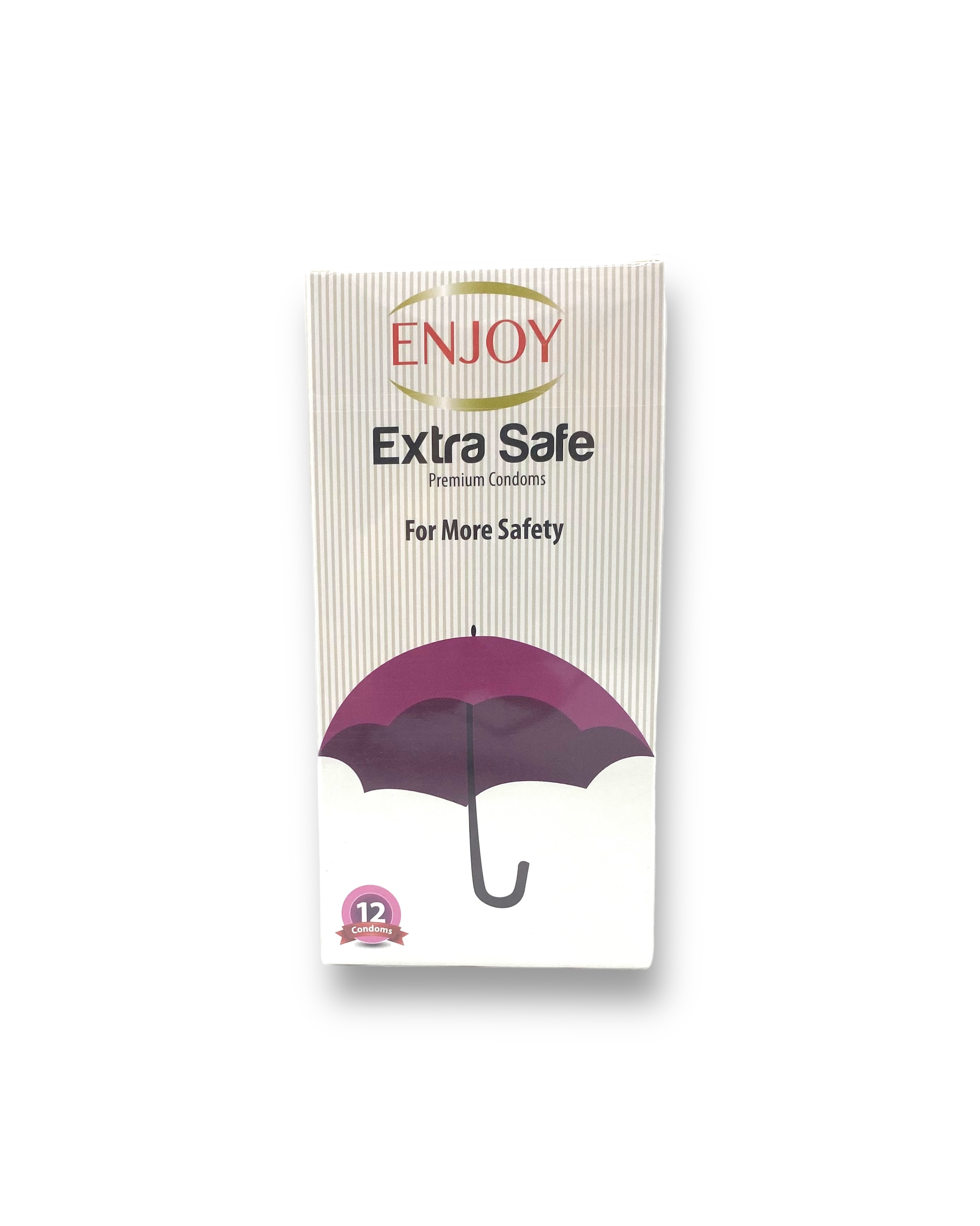 Enjoy Extra Safe Premium Condoms 12 Pcs