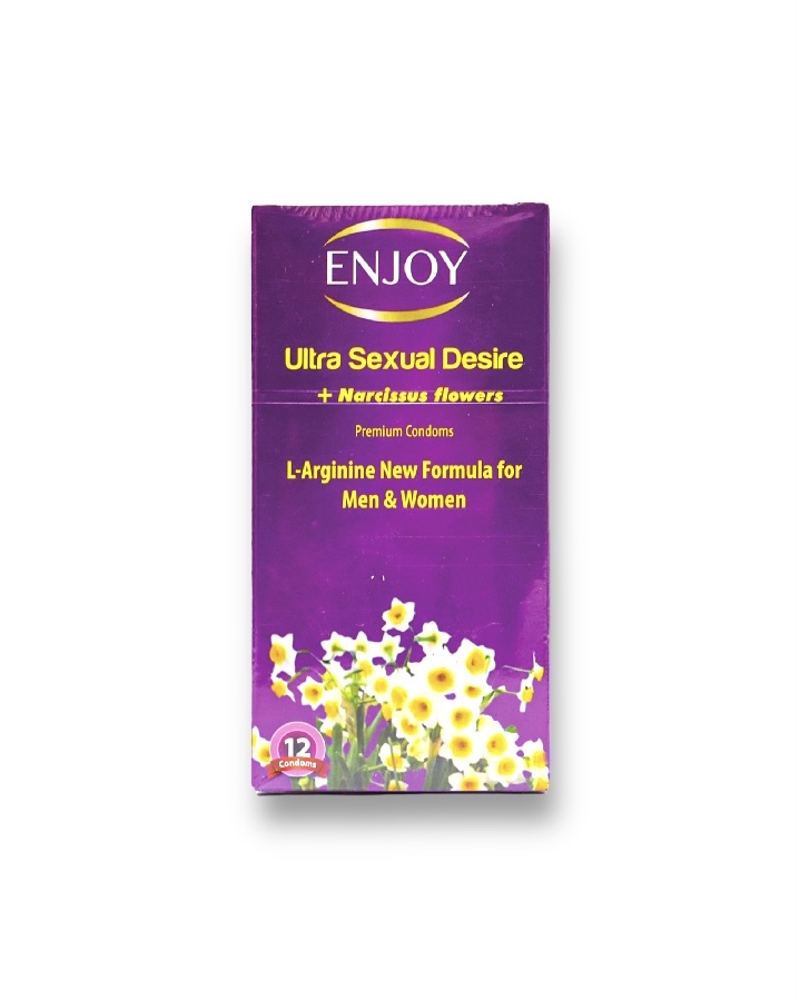 Enjoy U. S.D+Narcissus Flowers Premium Condoms 12Pcs