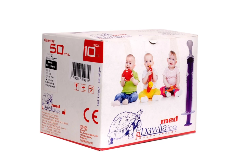Aldawlia Oral Dosing Syringes For Children 10 ml 50 pcs