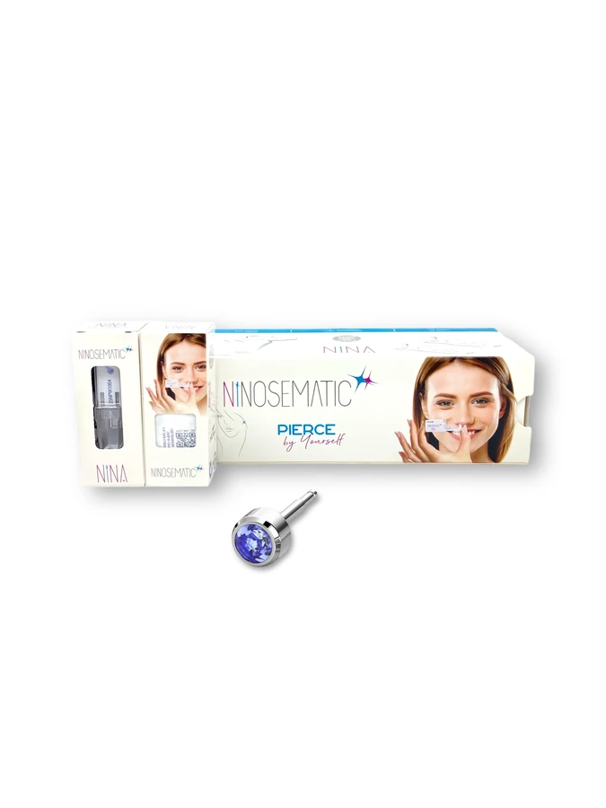 Nina Nosematic Nose Ring Sapphire