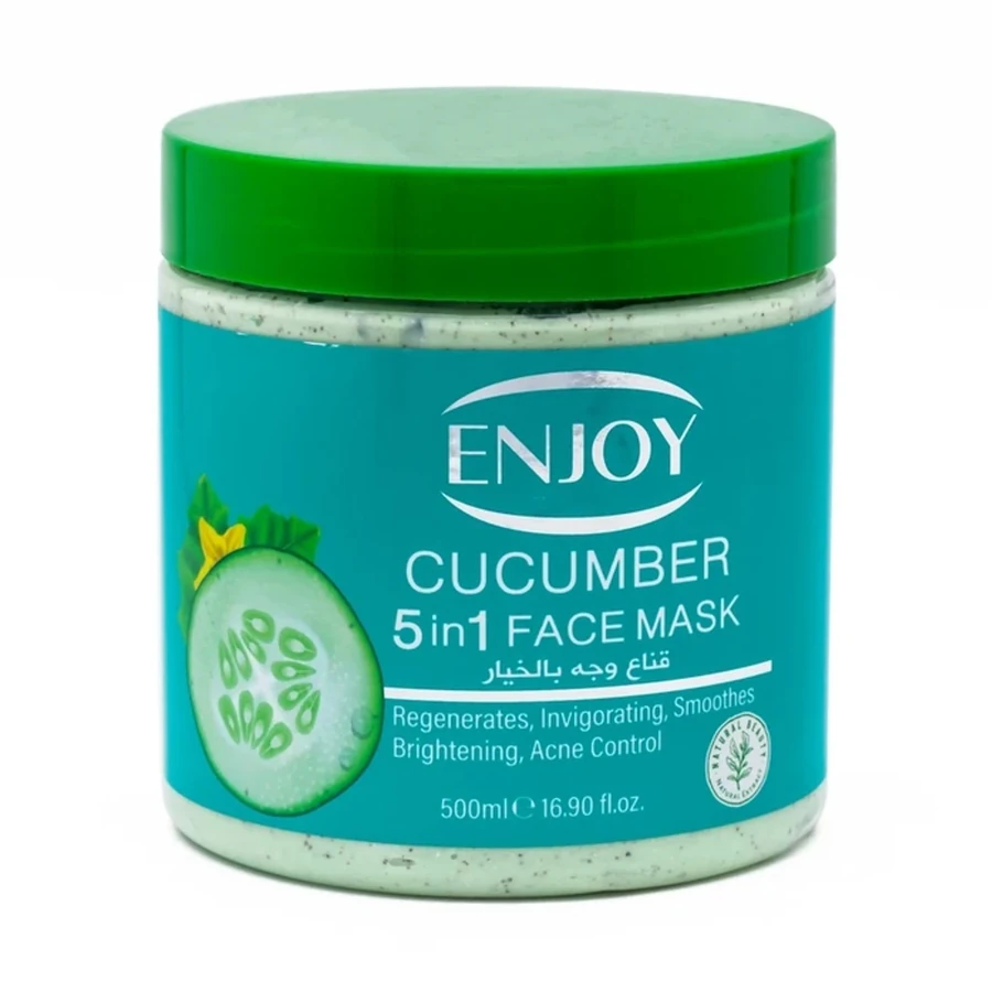 Enjoy Face Mask 5-In-1 With Cucumber 500 ml