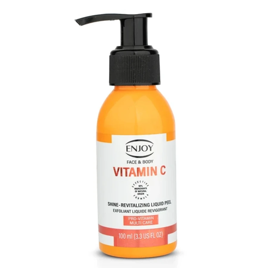 Enjoy Face & Body Exfoliating Liquid With Vitamin C 100 ml