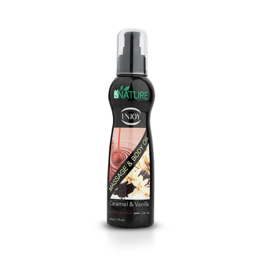 Enjoy Massage Oil Caramel & Vanilla 175 ml