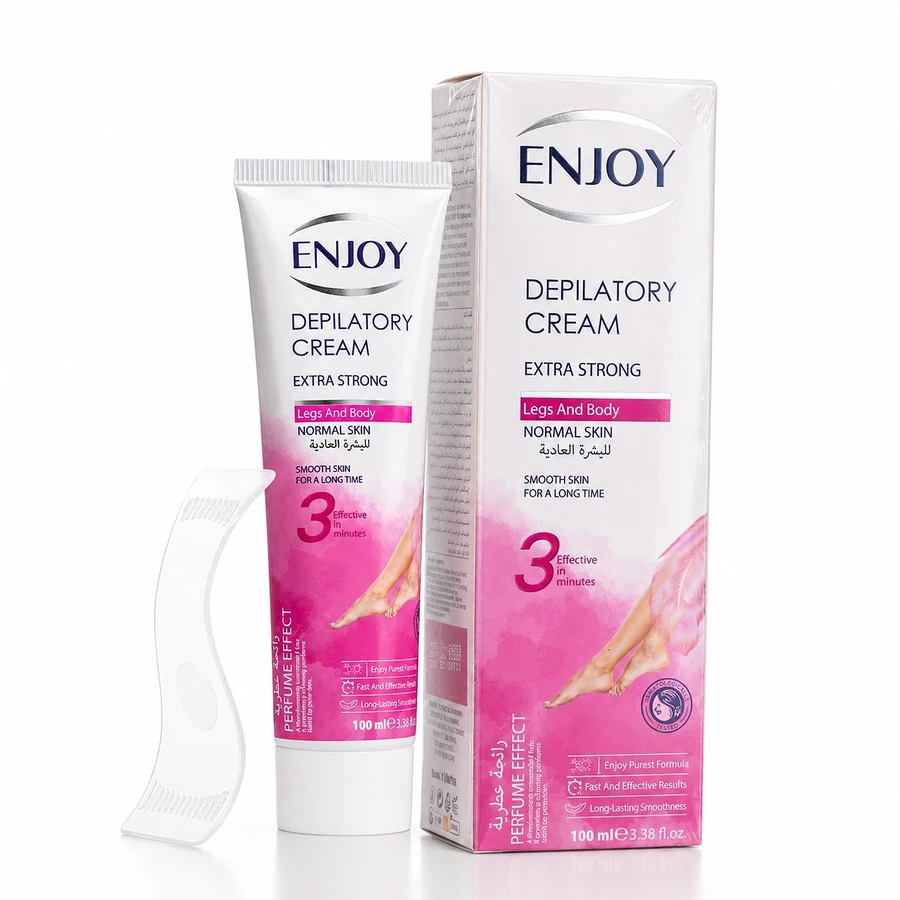 Enjoy Hair Removal Cream For Legs & Body For Normal Skin 100 ml