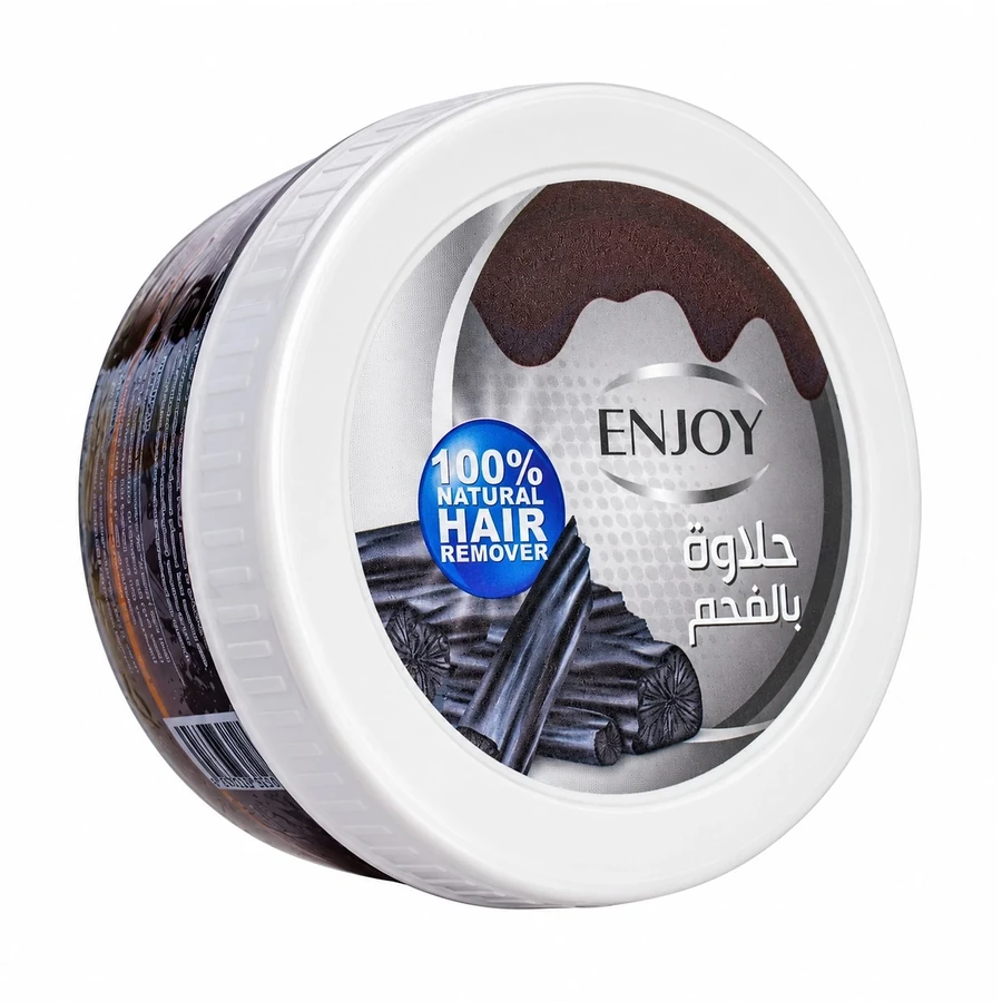 Enjoy Hair Removal Sugar Wax With Charcoal 400 g