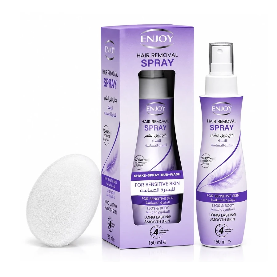 ENJOY Hair Removal Spray for Sensitive Skin – 150 ml
