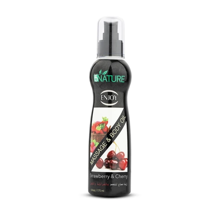 Enjoy Massage Oil Strawberry & Cherry 175 ml