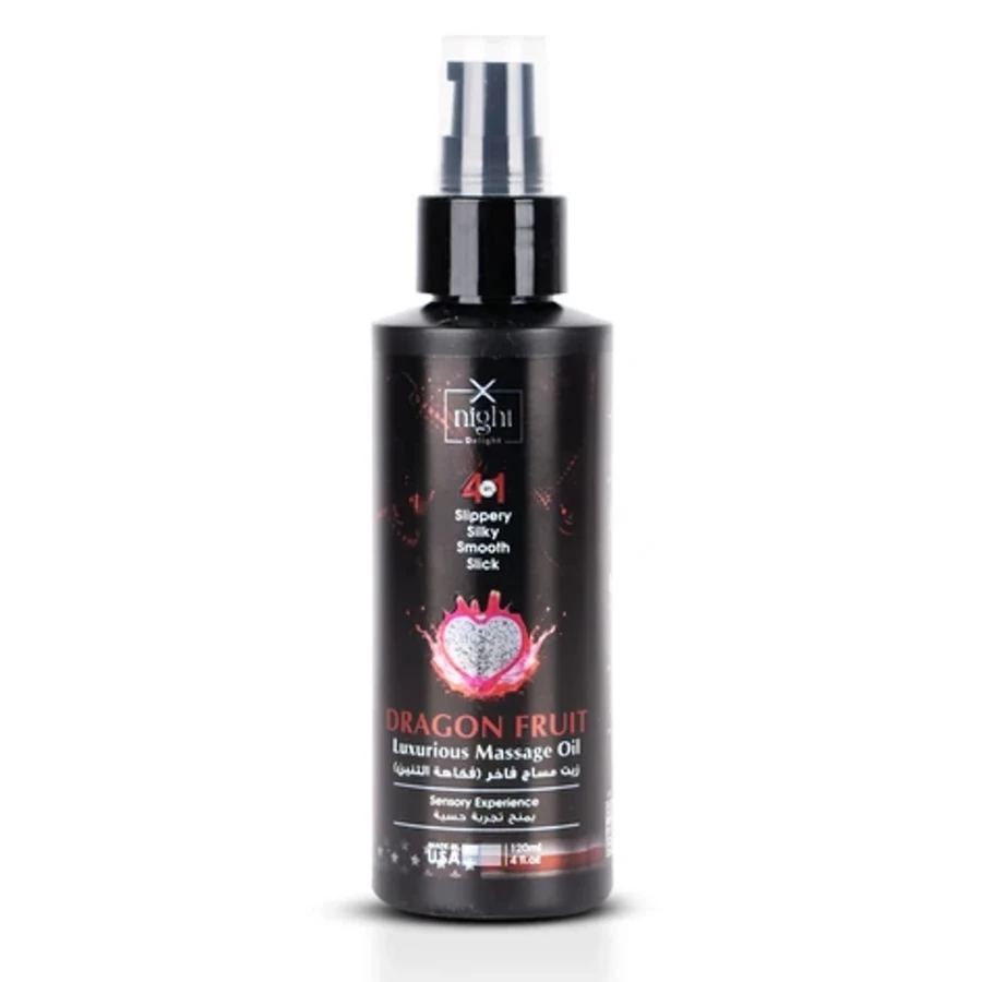 X-Night Delight 4x1 Luxurious Massage Oil Dragon Fruit 120 ml