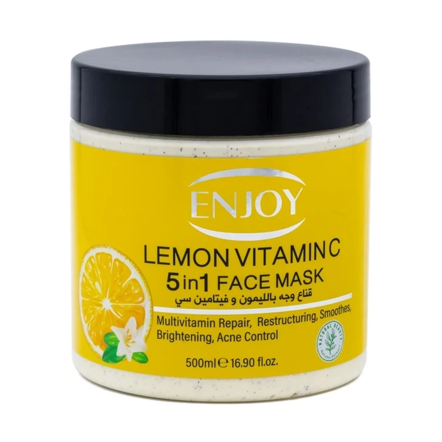 Enjoy Face Mask 5-In-1 With Lemon Vitamin C 500 ml