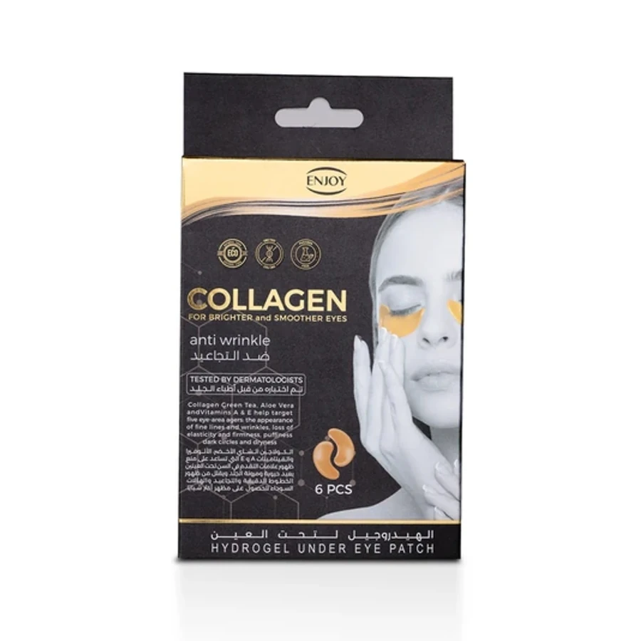 Enjoy Golden Hydrogel Eye Patches 6 pcs