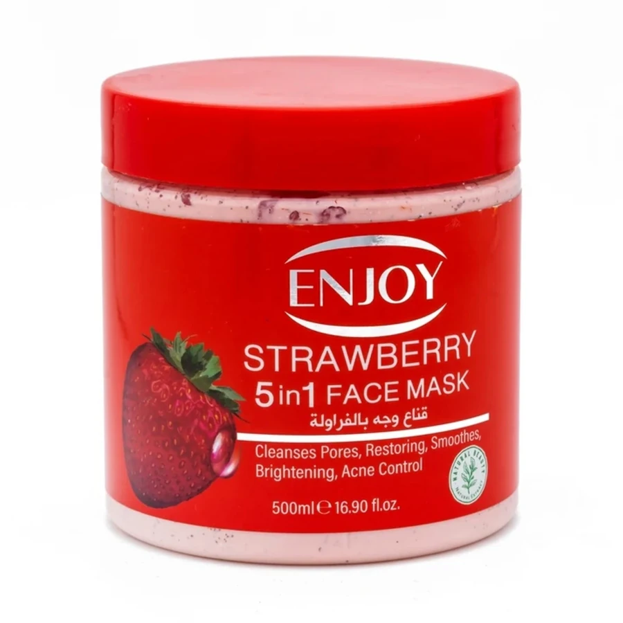 Enjoy Face Mask 5-In-1 With Strawberry 500 ml