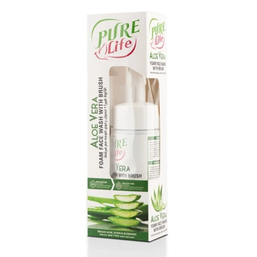 Pure Life Foaming Face Wash Aloe Vera 150 ml