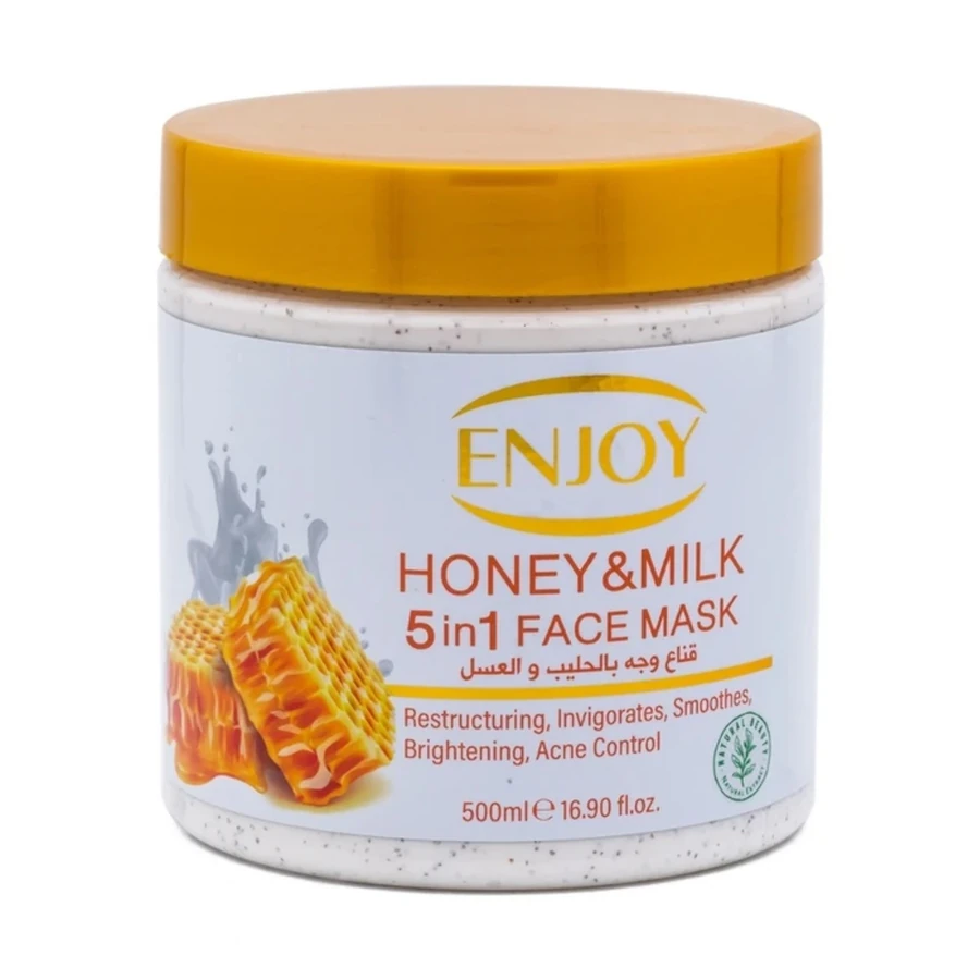 Enjoy Face Mask 5-In-1 With Honey & Milk 500 ml