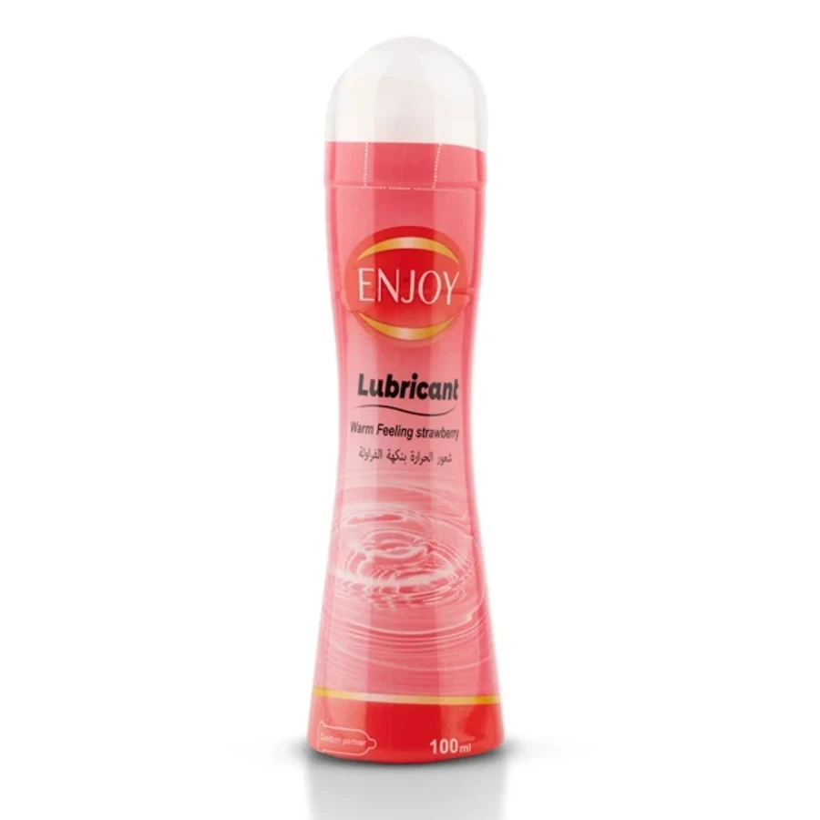 Enjoy Strawberry Lubricant Warm Sensation 100 ml
