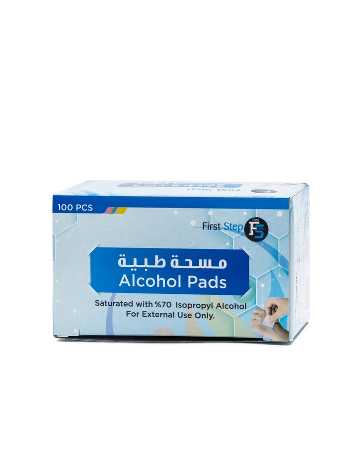 فيرست ستيب مسحات طبية 100 ق