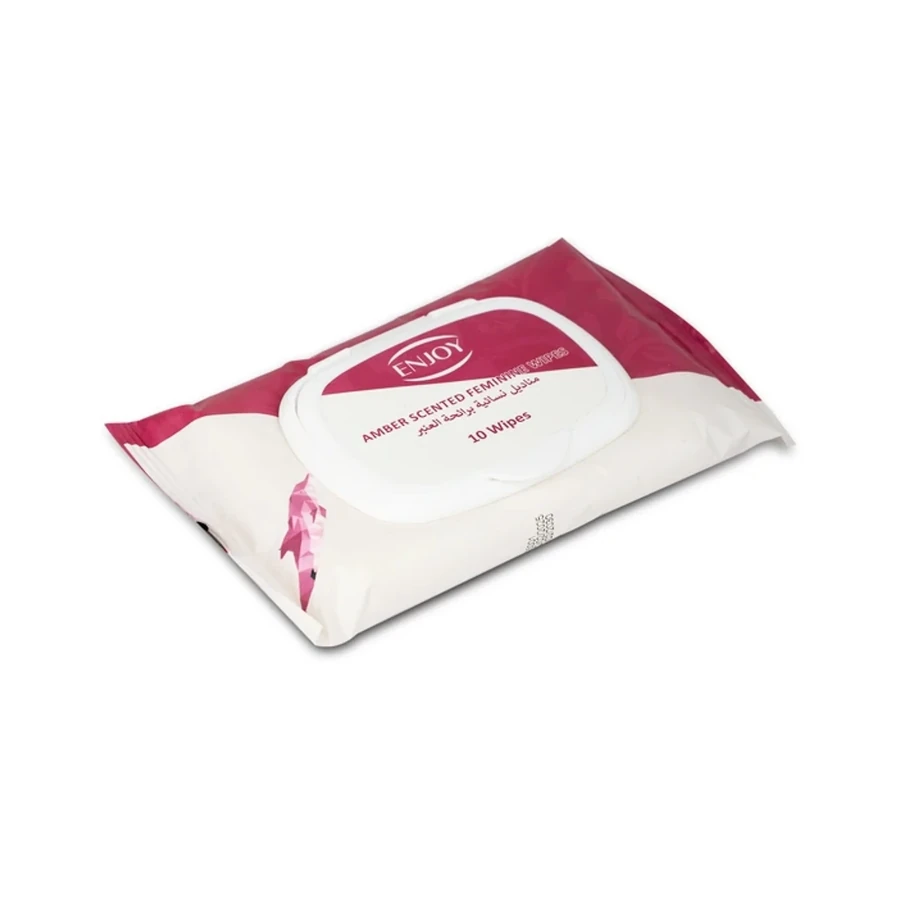 Enjoy Amber Scented Feminine Wipes 10 pcs