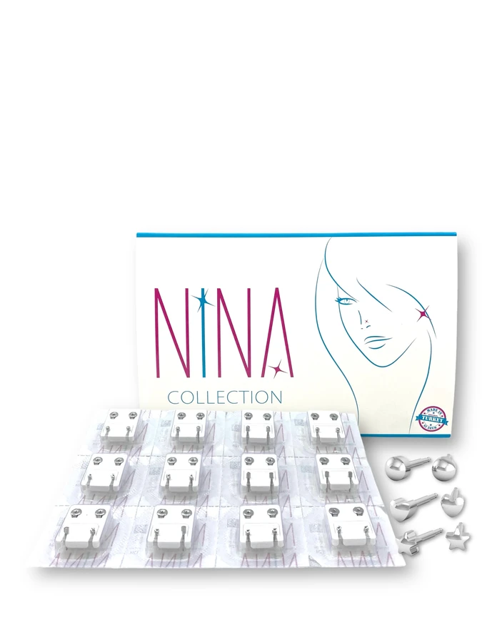 Nina Silver Earrings Assorted Shapes Regular