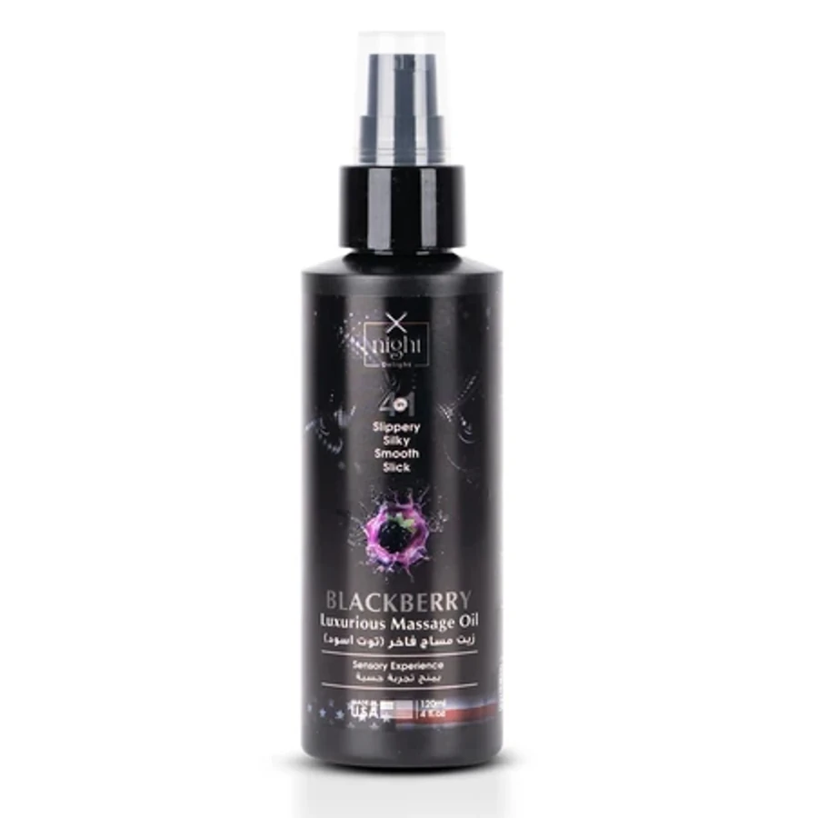 X-Night Delight 4x1 Luxurious Massage Oil Blackberry 120 ml