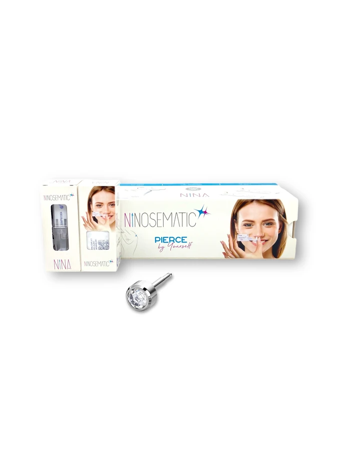 Nina Nosematic Nose Ring Crystal