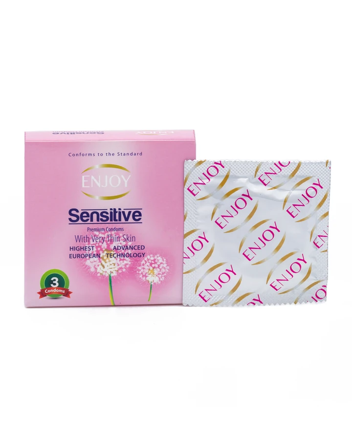Enjoy Premium Condoms Sensetive Very Thin 3 pcs