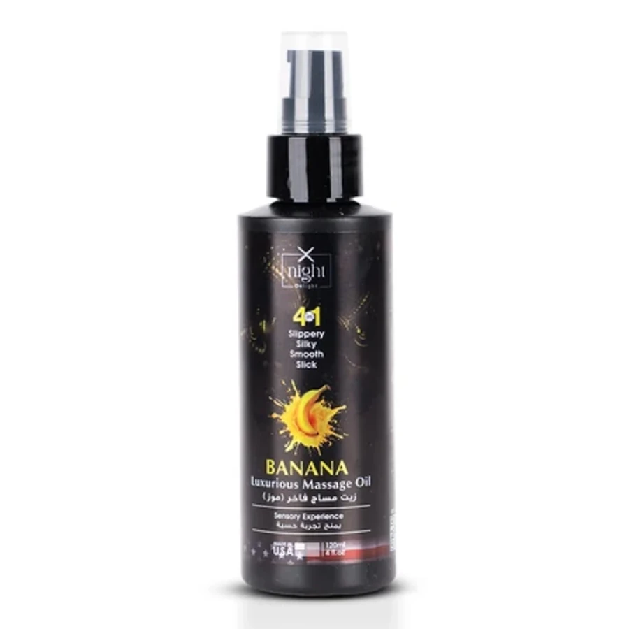 X-Night Delight 4x1 Luxurious Massage Oil Banana 120 ml