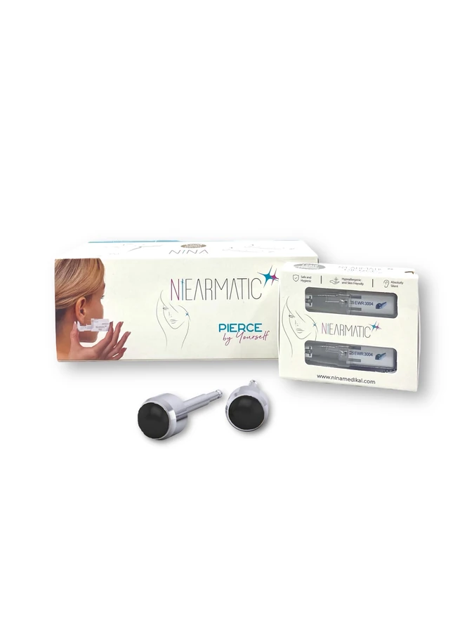 Nina Nyarmatic Silver Earrings Black Onyx Regular