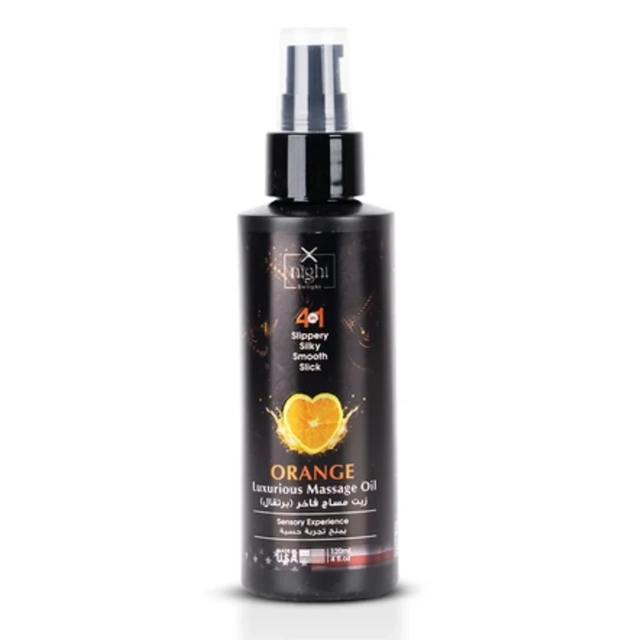 X-Night Delight 4x1 Luxurious Massage Oil Orange 120 ml