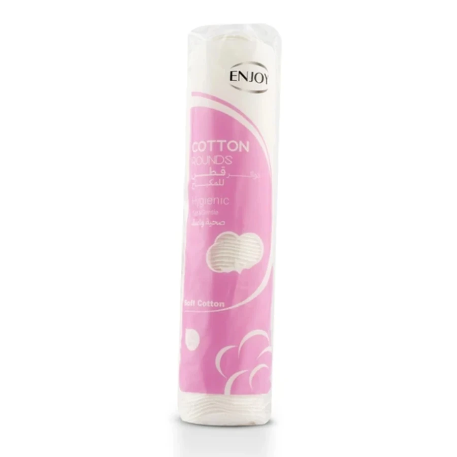 Enjoy Round Facial Cotton Pads 100 pcs